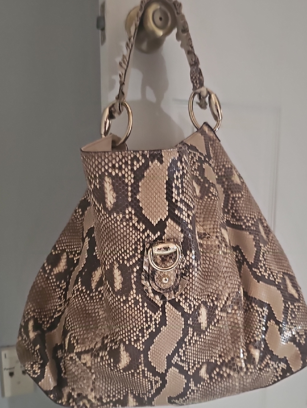 Gucci Large Python hobo